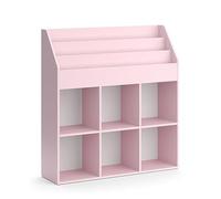 Vicco Estantería Infantil Luigi, Rosa, 107.2 x 114.2 cm | sin cajas plegables, combinable para almacenar juguetes y libros