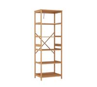 Vicco Estantería Novaro, Bambú, 48.3 x 140.3 cm