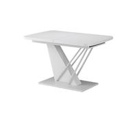 Vicco Mesa de Comedor Fenaro, Blanco, 120-160 x 80 cm