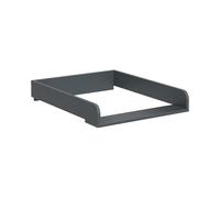 Vicco Mueble Cambiador Viktor, Antracita, 60 x 74.5 cm | apto para montaje sobre lavadora o cómoda