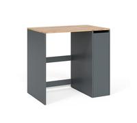 Vicco Mueble para Lavadora Viktor, Antracita/Roble Dorado, 93.6 x 88.2 cm | con compartimentos y puerta, para almacenamiento que ahorra espacio sobre lavadoras