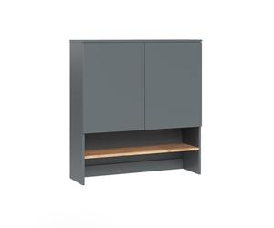 Vicco Mueble para Lavadora Viktor Antracita/Roble Dorado 93.6x100.4 cm | para almacenamiento que ahorra espacio sobre la lavadora