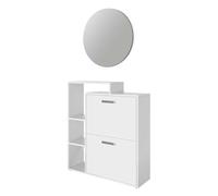 Vicco Mueble zapatero Orlando, Blanco