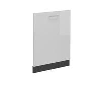 Vicco Panel Frontal del lavavajillas R-Line, Blanco Alto Brillo, 60 cm | Para lavavajillas totalmente integrado 60 cm · Sin encimera · A juego con el frente de cocina · Libremente combinable