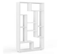 Vicco Separador de ambientes Domus, Blanco, 70.2 x 120 cm | 9 compartimentos, apto para la distribución flexible del espacio y el almacenamiento