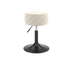 Vicco Taburete "Cherio", Beige 35 x 50.5 cm | apto como asiento para tocador o mesa de maquillaje