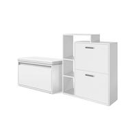 Vicco Zapatera abatible Orlando, Blanco