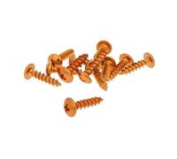 Vicma Fairing Screws Anodized Aluminum Naranja - Set of 12 pcs - M5 x 20