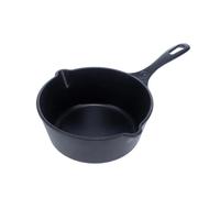Victoria Cazuela de hierro fundido Ø22 cm Negro mate