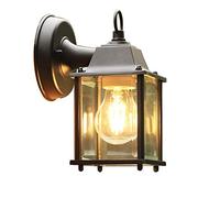 Victoria Lámpara de Pared Europea Villa Impermeable al Aire Libre Apliques de Pared Curio Linterna Patio Jardín Pasillo Retro LED Balcón Luz de Pared al Aire Libre