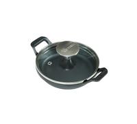 Victoria Mini olla redonda de hierro fundido con tapa de vidrio. pre-seasoned Ø14 cm