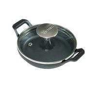 Victoria Mini olla redonda de hierro fundido esmaltado con tapa de vidrio Ø14 cm