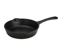 Victoria Sartén Hierro Fundido Inducción, Apta para Fuego, Barbacoa, Horno, Vitrocerámica, Gas, Cast Iron Skillet, Libre de Tóxicos sin PTFE ni PFOA