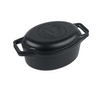 Victoria Victoria olla y bandeja para pan de hierro fundido pre-seasoned 2 piezas