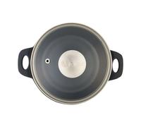 Victoria Victoria tapa de vidrio con pomo de acero Ø16 cm