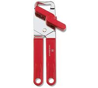 Victorinox abrelatas universal, con abrebotellas, Manejo seguro, Robusto mango de plástico, Swiss Made