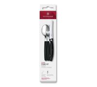 Victorinox Classic Juego de Cubiertos, Cuchillo de Mesa Plegable de 11 cm