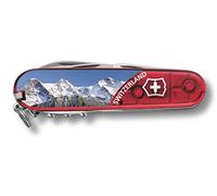Victorinox Climber, Navaja Multiuso Suiza, Cuchillo bolsillo, Regalo, 14 Funciones, Hoja grande, Sacacorchos