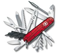 Victorinox Navaja multiusos Cyber Tool L, 39 funciones, portabrocas y alicates, rojo