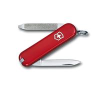 Victorinox Escort, Navaja Multiuso Suiza, Cuchillo bolsillo, Regalo, 6 Funciones, Hoja pequeña, Destornillador 2.5 mm