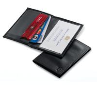 Victorinox Estuche Cuero Negro Para Swisscard O Tarjetas De Crédito 4.0873.L