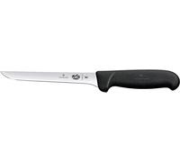 Victorinox Fibrox Cuchillo de cocina de 12 cm para deshuesar de color negro, 5.6303.12