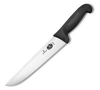 Victorinox Fibrox Cuchillo de cocina y de carnicero, de color negro y con una longitud de 23 cm. 5.5203.23
