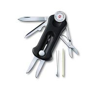 Victorinox Golf Tool, Navaja Multiuso Suiza, Cuchillo bolsillo, Regalo, 10 Funciones, Hoja grande, Repair tool