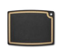 Victorinox Tabla de Cortar Cocina, Gourmet Serie, Cutting Board XL 49.5 x, 38.1 x, 0.9, con Surco para Líquidos, Resistente, Apto para Lavavajillas, Negro