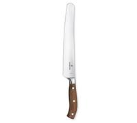 Victorinox Grand Maitre Cuchillo para pan, madera, filo dentado, 26 cm hoja, forjado, acero inoxidable, acero inoxidable