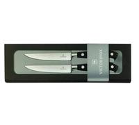 Victorinox Grand Maître Juego De Cuchillos Para Bistec, 2 Piezas, Filo Normal Recto, 12 cm, Acero Inoxidable, Apto para lavavajillas