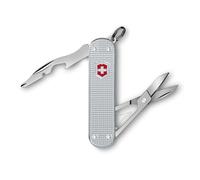 Victorinox Herramienta de bolsillo Companion S Alox, multiherramienta, 5 funciones, pequeña con tijeras y destornillador, Hecha en Suiza, plateada