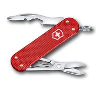Victorinox Herramienta de bolsillo Companion S Alox, multitool, 5 funciones, pequeña, tijeras, abrepaquetes, destornillador, Hecha en Suiza, roja