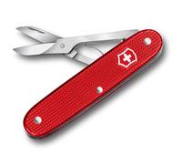 Victorinox Herramienta de bolsillo con tijeras de precisión Companion X Alox, herramienta monofunción, compacta, ligera, Hecha en Suiza, roja