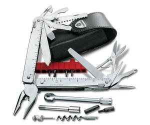 VICTORINOX - Herramienta multifunción 38en1 Swiss Tool X Plus, con funda 3.0339.L