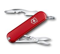 Victorinox Jetsetter, Navaja suiza multiusos, 58 mm, Rojo | Navaja suiza, báscula duradera, EDC compacta, viajes y actividades al aire libre