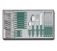 Victorinox - Juego De Cuchillos Swiss Modern, 24 Piezas - Sage - 6.9096.11W43.24