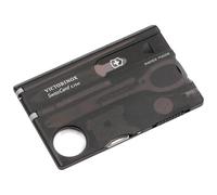Victorinox Tarjeta multiherramienta Swisscard Lite 0.7333.T3 LED blanco Negro transparente