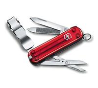 Victorinox Nail Clip 580, Navaja Multiuso Suiza, Cuchillo bolsillo, Regalo, 8 Funciones, Hoja pequeña, Lima de uñas