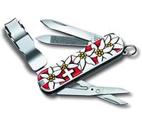 Victorinox Nail Clip 580, Navaja Multiuso Suiza, Cuchillo bolsillo, Regalo, 8 Funciones, Hoja pequeña, Lima de uñas