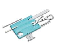 Victorinox Swiss Card Nailcare, Multiherramienta de Bolsillo Suiza, Formato de tarjeta de crédito, 13 Funciones, Destornillador 5 mm, Tijeras