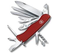 Victorinox Navaja suiza de bolsillo Work Champ – 21 funciones, hoja bloqueable, rojo