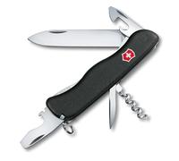 Victorinox Picknicker Navaja multiusos suiza con 11 funciones, incluyendo hoja con bloqueo y destornillador