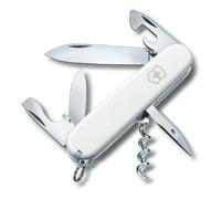 Victorinox Spartan, Navaja Multiuso Suiza, Cuchillo bolsillo, Regalo, 12 Funciones, Hoja grande, Sacacorchos