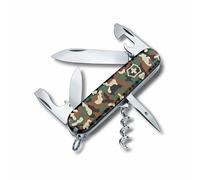 Victorinox Spartan, Navaja Multiuso Suiza, Cuchillo bolsillo, Regalo, 12 Funciones, Hoja grande, Sacacorchos