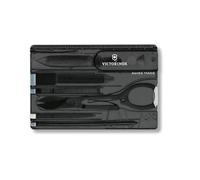 Victorinox Swiss Card Lite Multiherramienta 13 Funciones, Rojo | Herramienta de bolsillo delgada con luz LED, lupa, tijeras y bolígrafo para uso diario y viajes, 82 mm.
