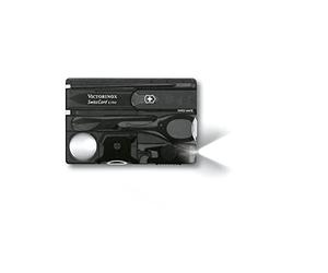Victorinox, Swiss Card Lite, Multiherramienta de Bolsillo Suiza, Formato de tarjeta de crédito, 13 Funciones, Destornillador 3 mm, Destornillador 5 mm