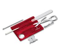 Victorinox Swiss Card Nailcare, Multiherramienta de Bolsillo Suiza, Formato de tarjeta de crédito, 13 Funciones, Destornillador 5 mm, Tijeras