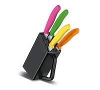 Victorinox Swiss Classic Bloque de cuchillos para cuchillos de carne y pizza, relleno de 4 piezas, para guardar cuchillos