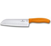 Victorinox Swiss Classic, cuchillo Santoku con ranuras. # 6.826.17L9B